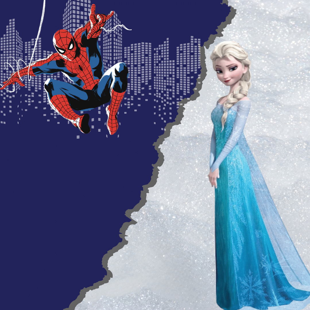 Spider-Man et Elsa